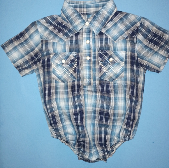 Wrangler One Pieces Infant Boys Wrangler Onesie Poshmark